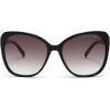 imageTUMI  502 Square Gradient Acetate Sunglasses  Stylish Squared Sunglasses for Women  UV Protection  Sunglass Case  58mm  Black