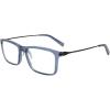imageTUMI  VTU800 Unisex Reading Glasses  Blue Light Blocking Eyeglasses for Men amp Women  Stylish Rectangle Shape Eyewear  25mm  Crystal Navy