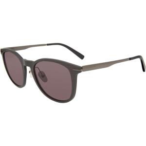 TUMI – 010 Unisex Rounded Square Sunglasses – Stylish Sunglasses for Men & Women – UV Protection – Sunglass Case – 53mm – Black