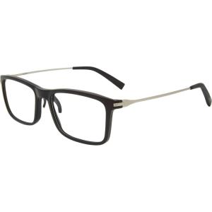 TUMI – VTU800 Unisex Reading Glasses – Blue Light Blocking Eyeglasses for Men & Women – Stylish Rectangle Shape Eyewear – 15mm – Black